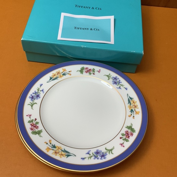 ⭐️⭐️Authentic Tiffany Two Set Plate⭐️⭐️FIRM - Picture 1 of 12